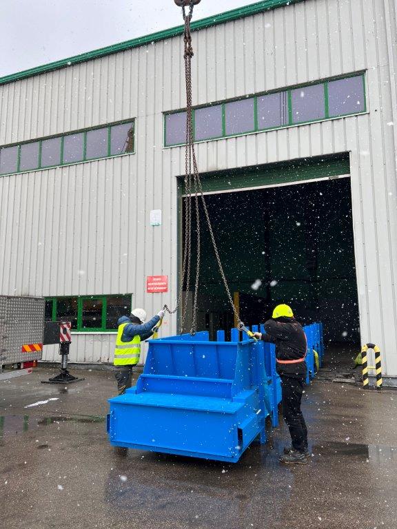 Modernizacja sortowni maj 2023 r. 2