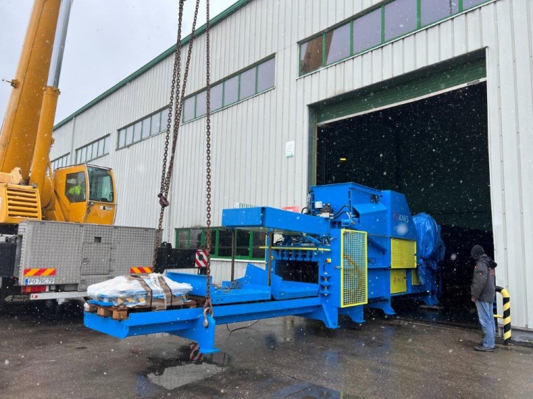 Modernizacja sortowni maj 2023 r. 6