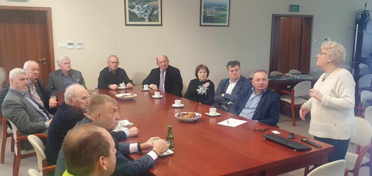 'Polaków rozmowy o gospodarce odpadami'-wizyta NOT-u w MZGOK 2