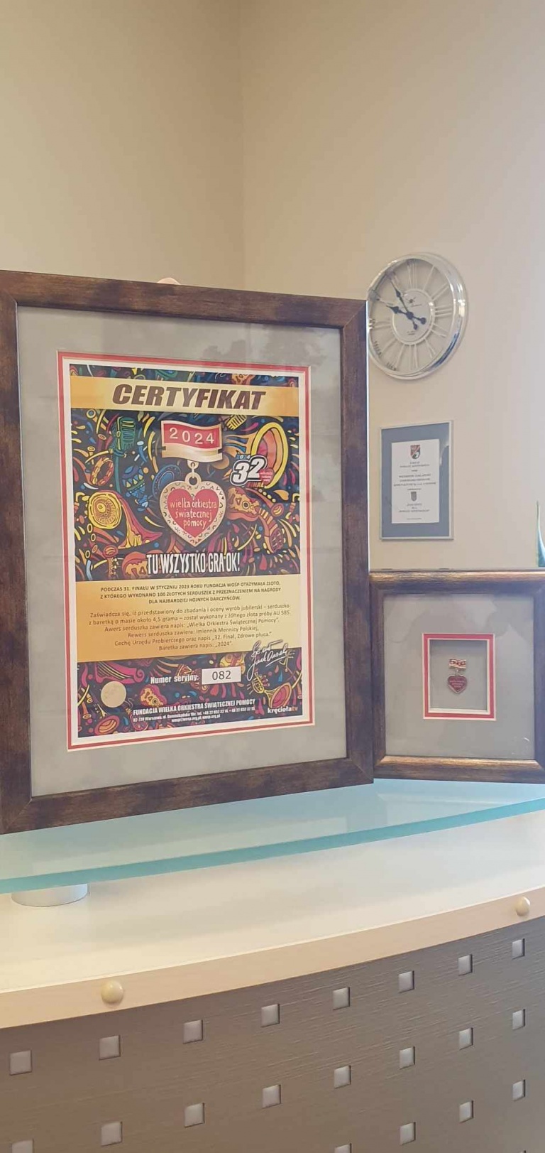 MZGOK już po raz trzeci zagrał dla Wielkiej Orkiestry Świątecznej Pomocy . 1