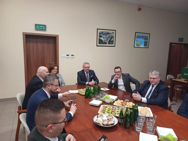 Wizytacja w MZGOK  przedstawicieli rządu i  samorządu 1