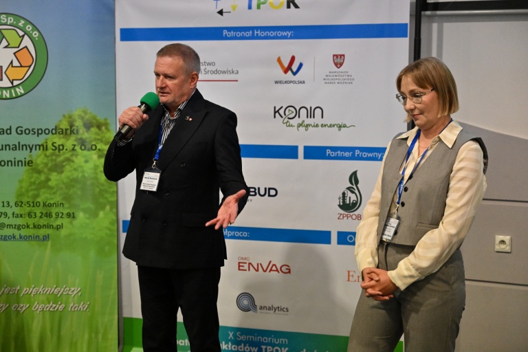 Miejski Zakład Gospodarki Odpadami Komunalnymi Sp. z o.o. w Koninie współgospodarzem X Seminarium Wydawnictwa Nowa Energia Eksploatacja zakładów TPOK