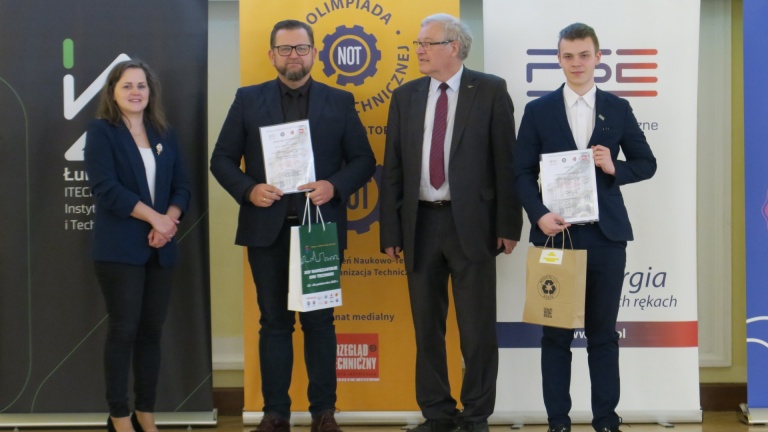 XIX Konkursu „Młody Innowator” oraz LII Olimpiady Wiedzy Technicznej - Inżynieria w Elektroenergetyce